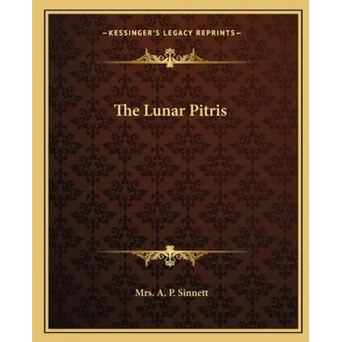The Lunar Pitris - Paperback | Books | Wiccan Center
