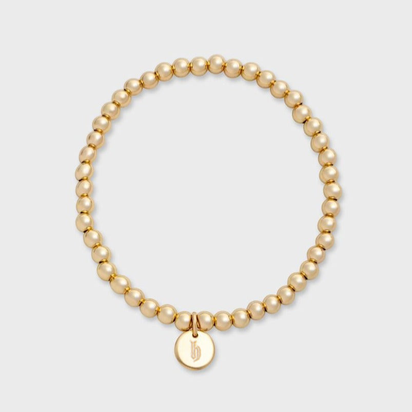 old english initial juno bracelet (4mm) | | Wiccan Center