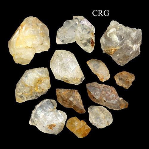 8 OZ LOT - Elestial Window Quartz / 23-95 MM AVG | Elestial Quartz | Wiccan Center