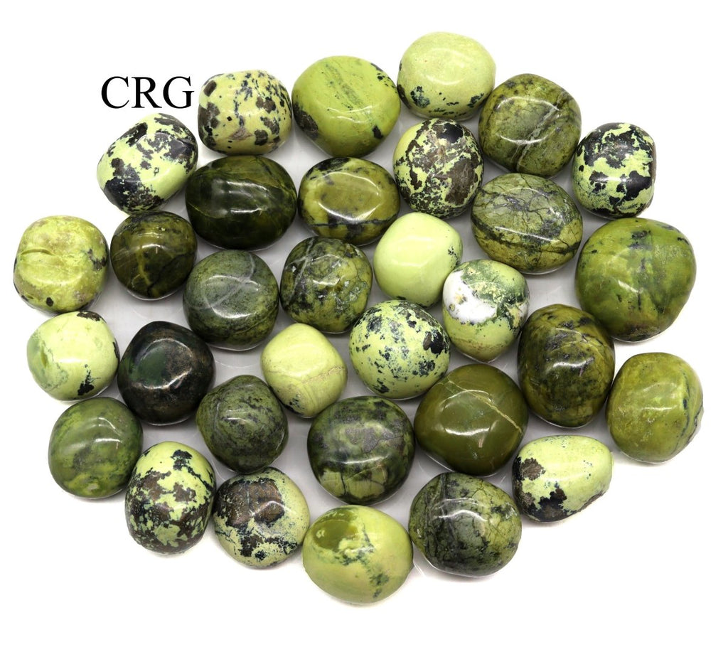 Tumbled Serpentine / 25-35mm AVG - 1 PIECE