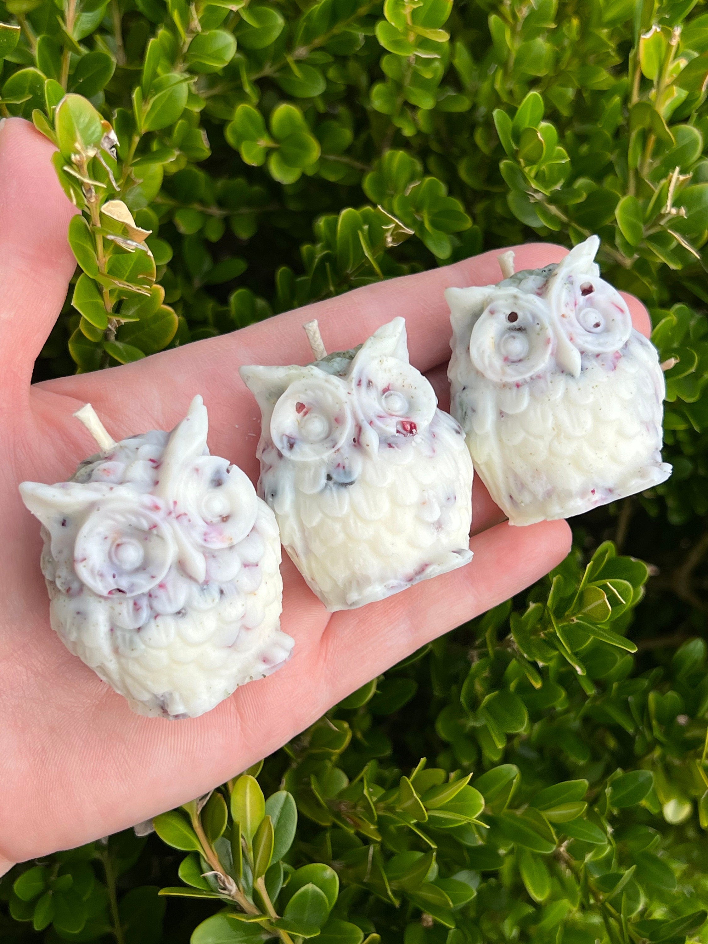 SPECIAL EDITION Lilith Offering Ritual Owl Crystal Candles | Dark Moon Goddess Lilit Temptress Witchcraft Altar Spell Magic Deity Intention | | Wiccan Center