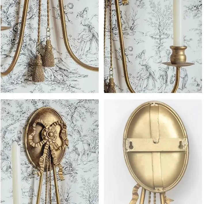 VINTAGE WALL SCONCE CANDLE HOLDER | P | Wiccan Center