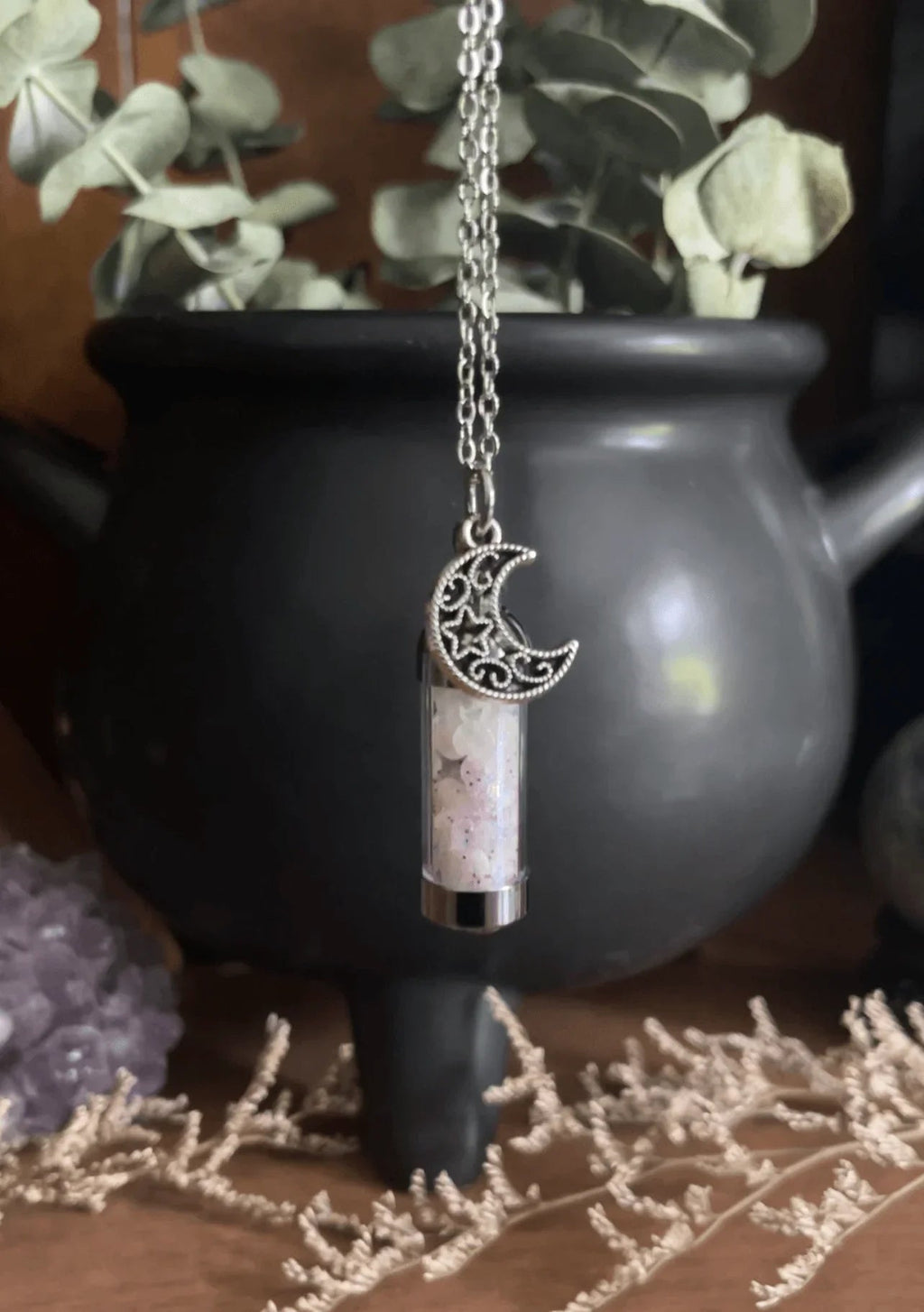 Moondust Spell Jar Necklace