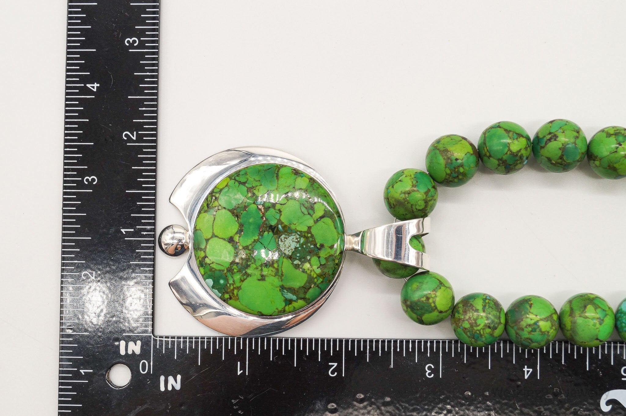 VTG Southwestern Desert Rose Trading Mojave Turquoise Sterling Silver Necklace | Jewelry > Necklaces | Wiccan Center