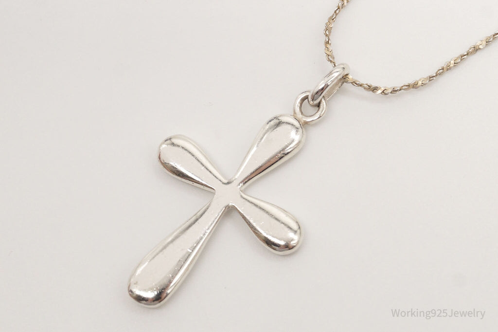 Vintage Designer Boma Cross Sterling Silver Necklace | Jewelry > Necklaces > Pendants | Wiccan Center