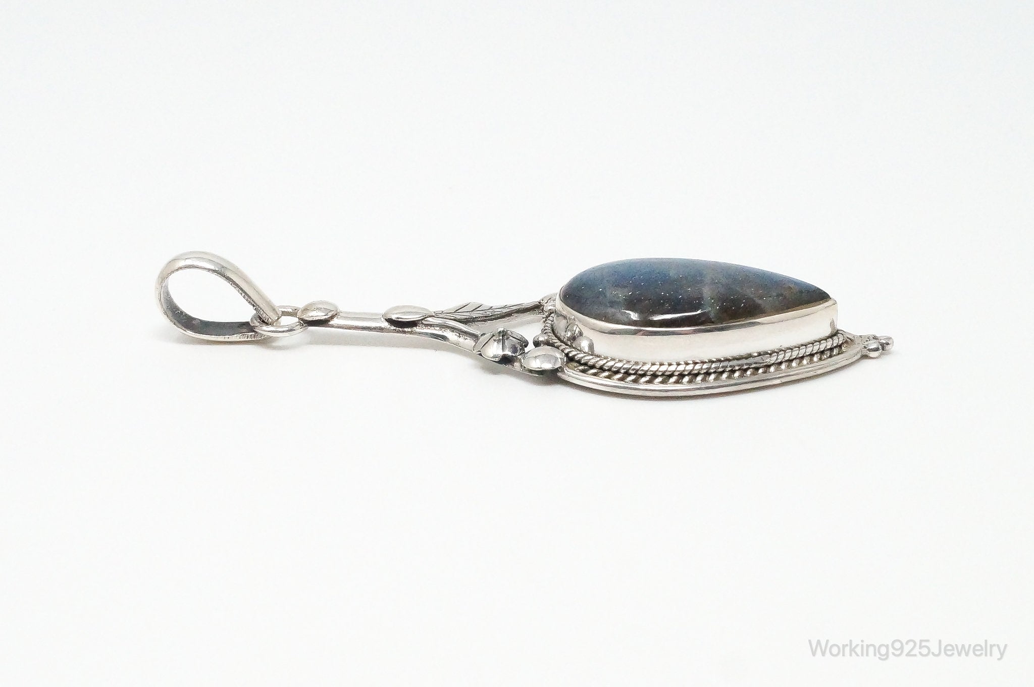 Large Designer Supreme Jewelers Labradorite Sterling Silver Pendant | Jewelry > Necklaces > Pendants | Wiccan Center