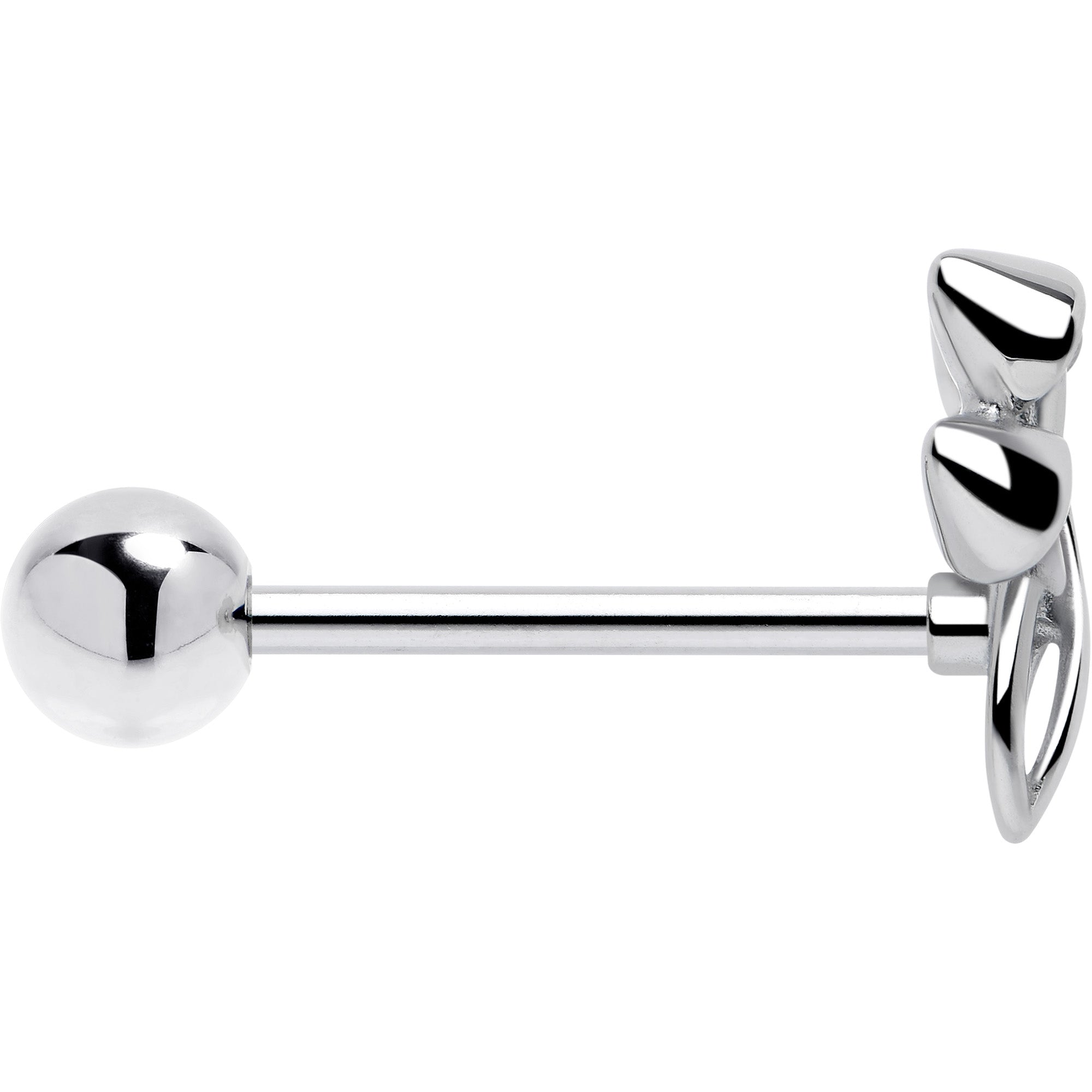 Trippy Mushroom Trio Barbell Tongue Ring | BARBELL Tongue | Wiccan Center