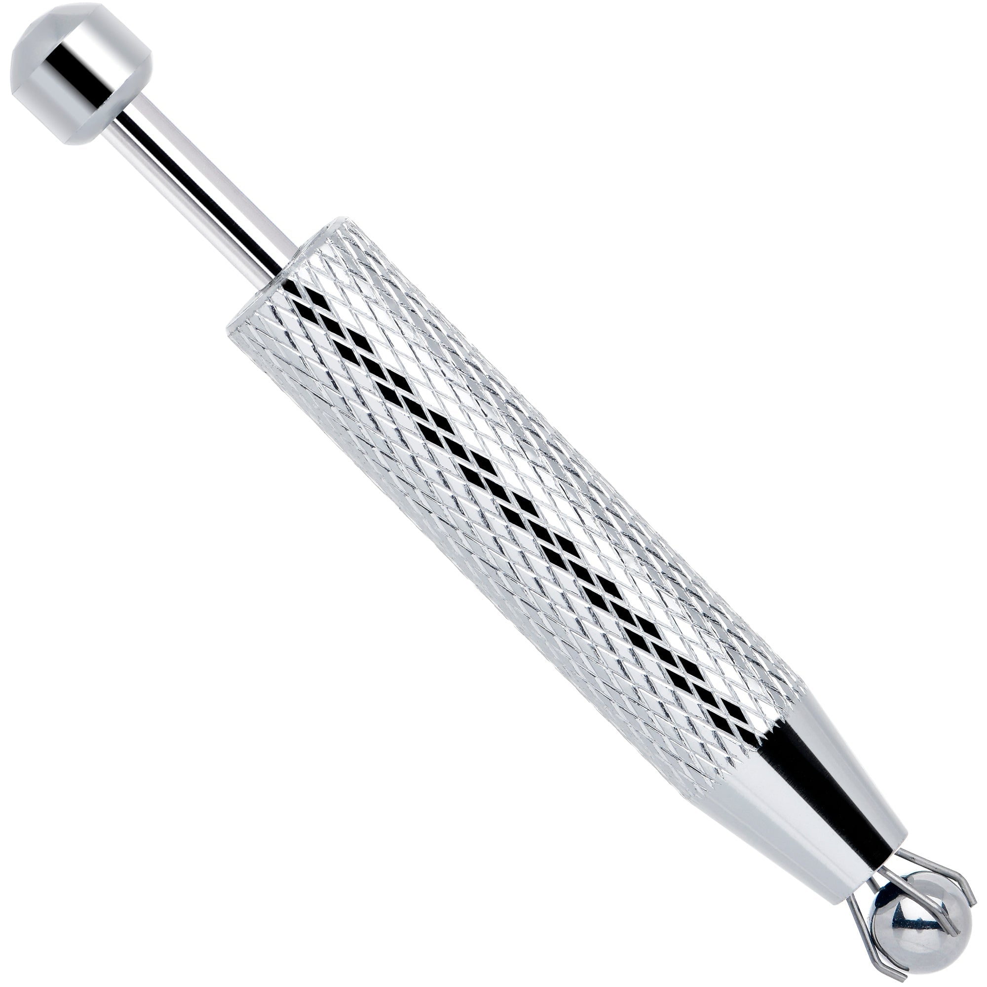 Silver Piercing Ball Grabber Tool 2.48 Inch Length | TOOL Ball Removal | Wiccan Center