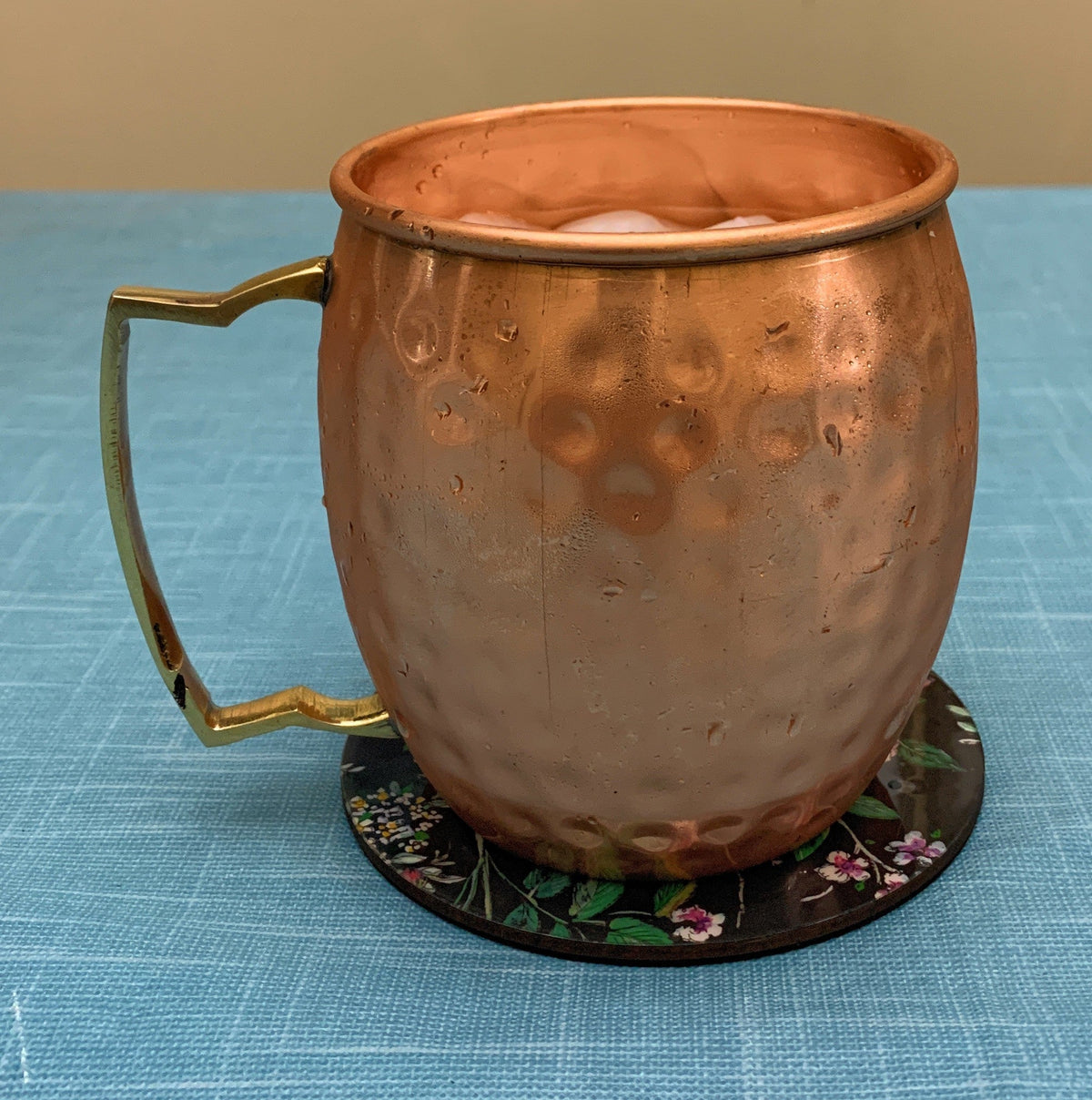 Vibhsa Handcrafted Moscow Mule Mugs, Set of 4 | Dining Decor | Wiccan Center