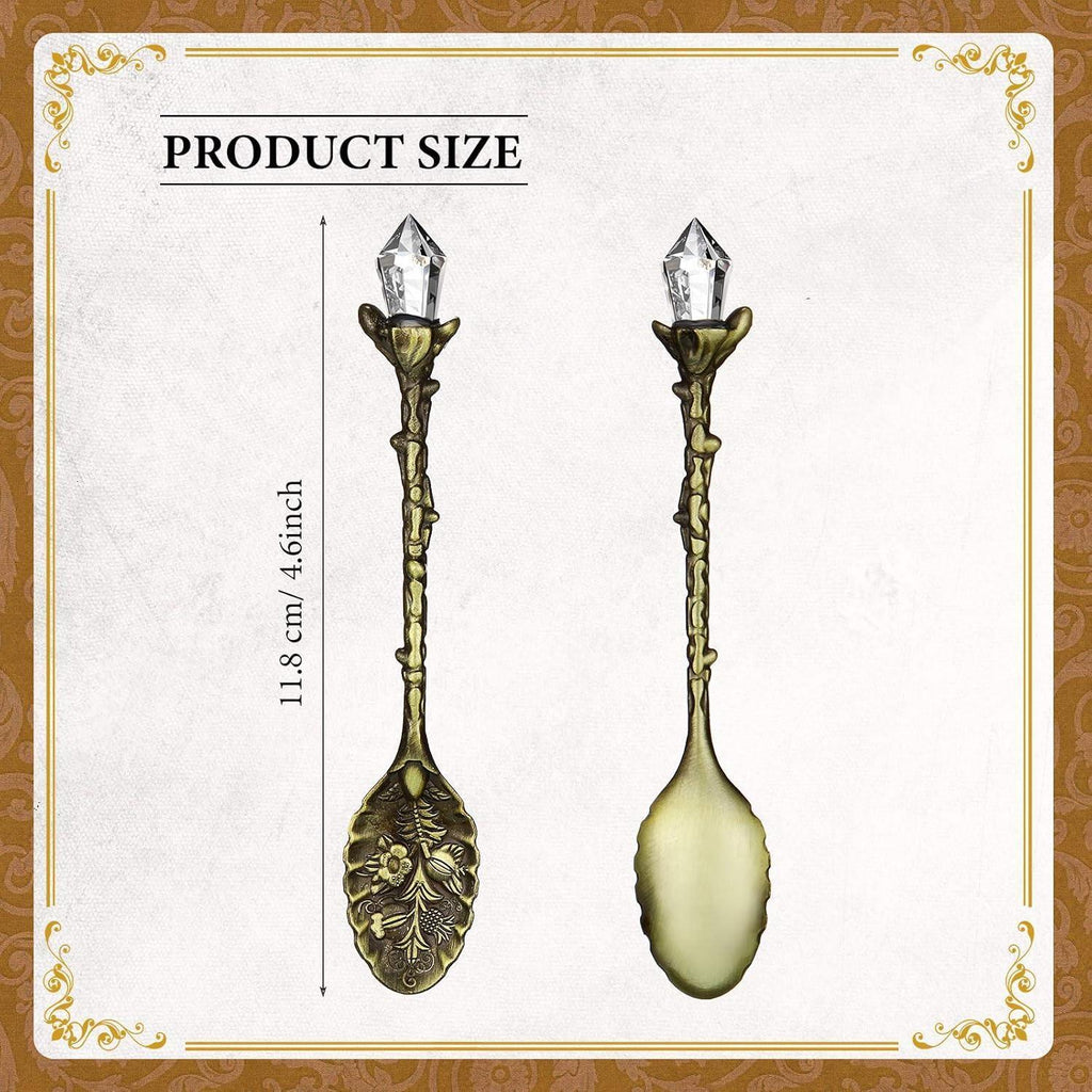 Retro Crystal Spoons