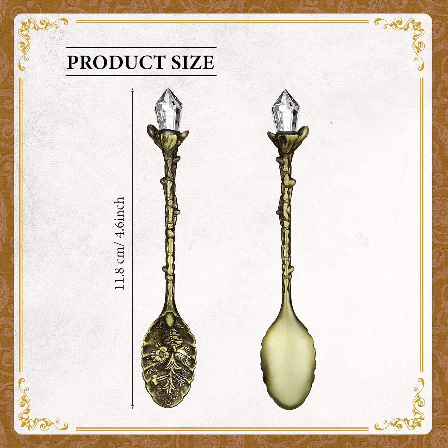 Retro Crystal Spoons