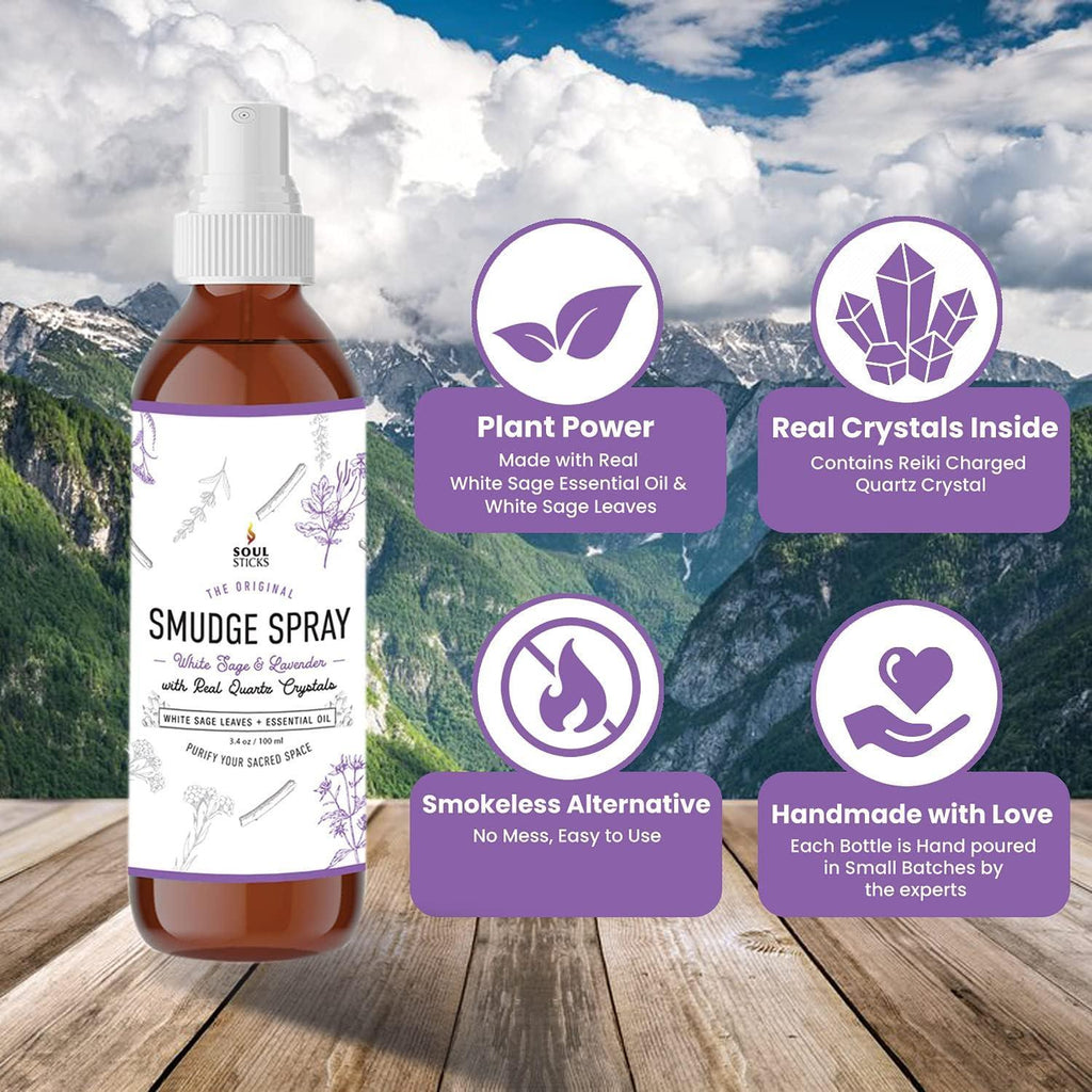 White Sage & Lavender Smudge Spray