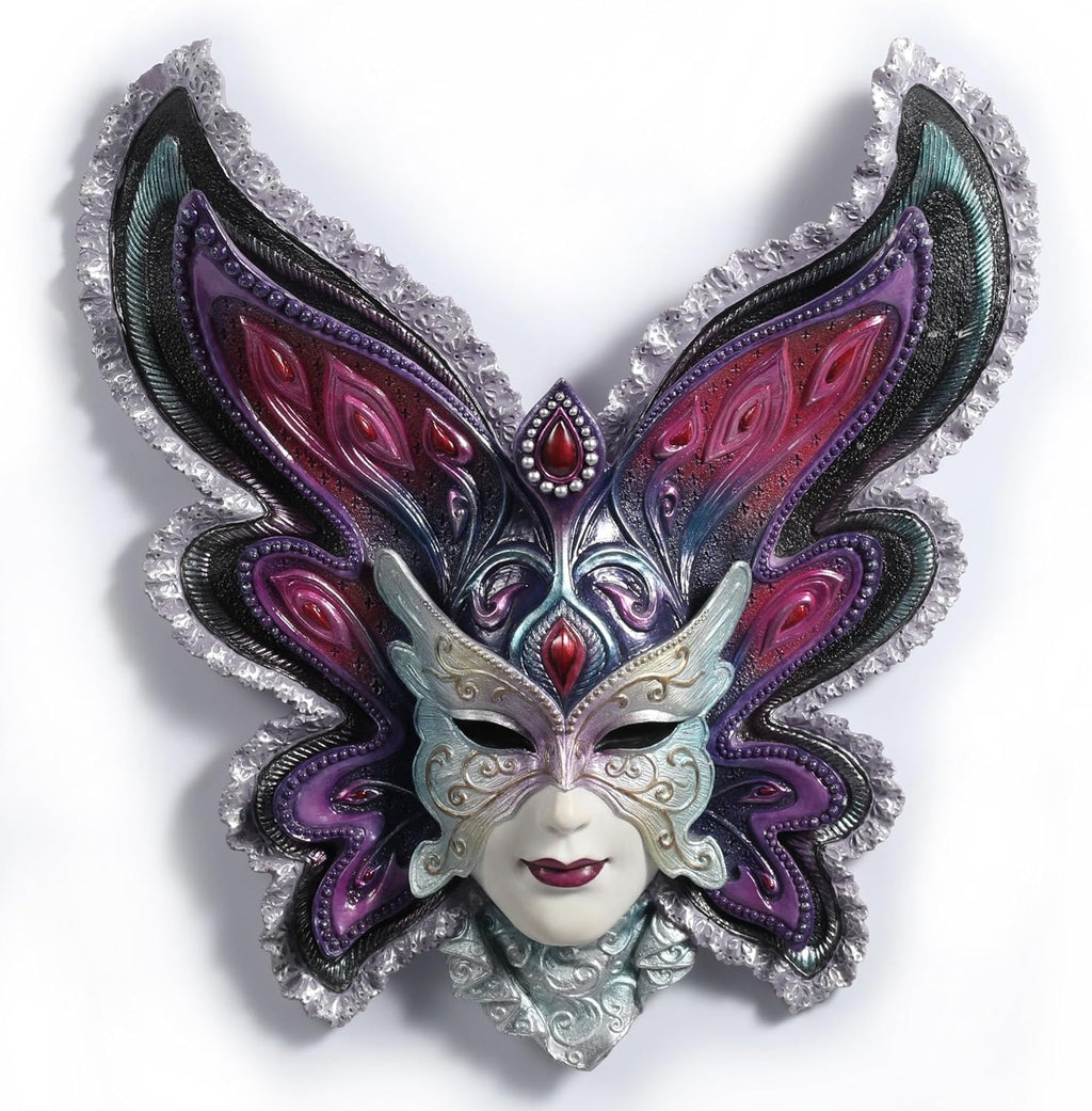 Butterfly Mask Wall Plaque