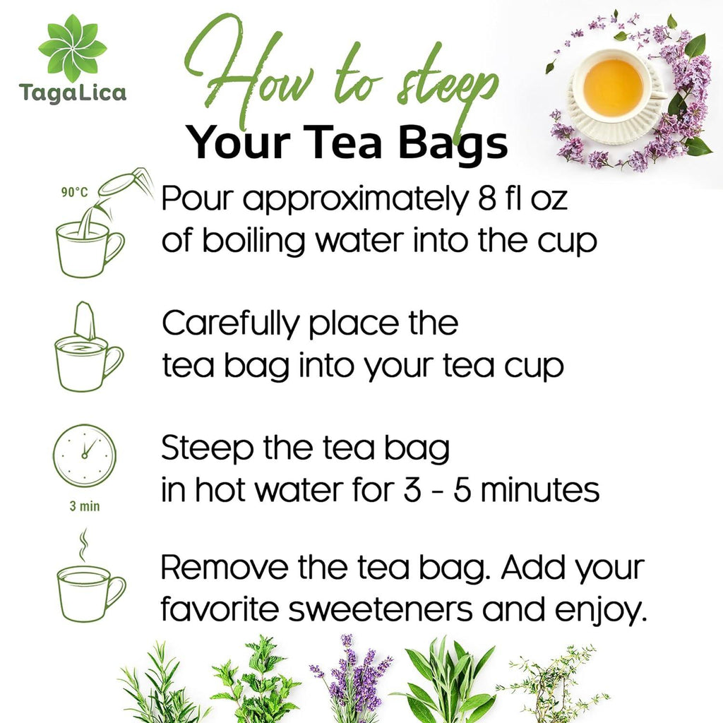 Premium Licorice Root Tea Bags, 100% Natural, Pure Licorice Root, Eco-Conscious Tea Bags, Licorice Root Herbal Tea, Licorice Root Tea. No Sugar, No Caffeine, No Gluten, Vegan | Tea | Wiccan Center