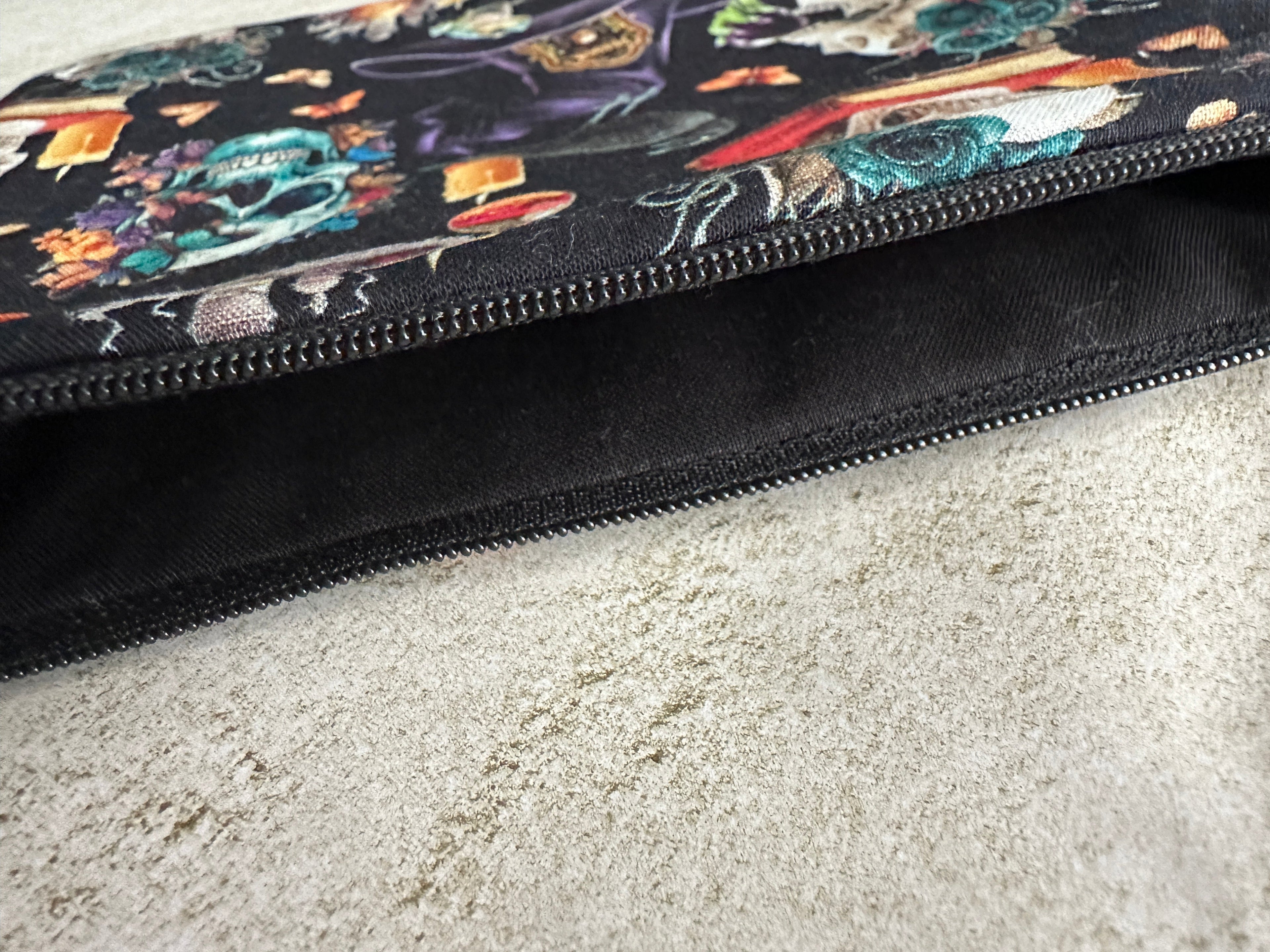 Witchy Tarot Card Bag With Zipper - Tarot Deck Storage Bag | Tarot Card Bags | Wiccan Center