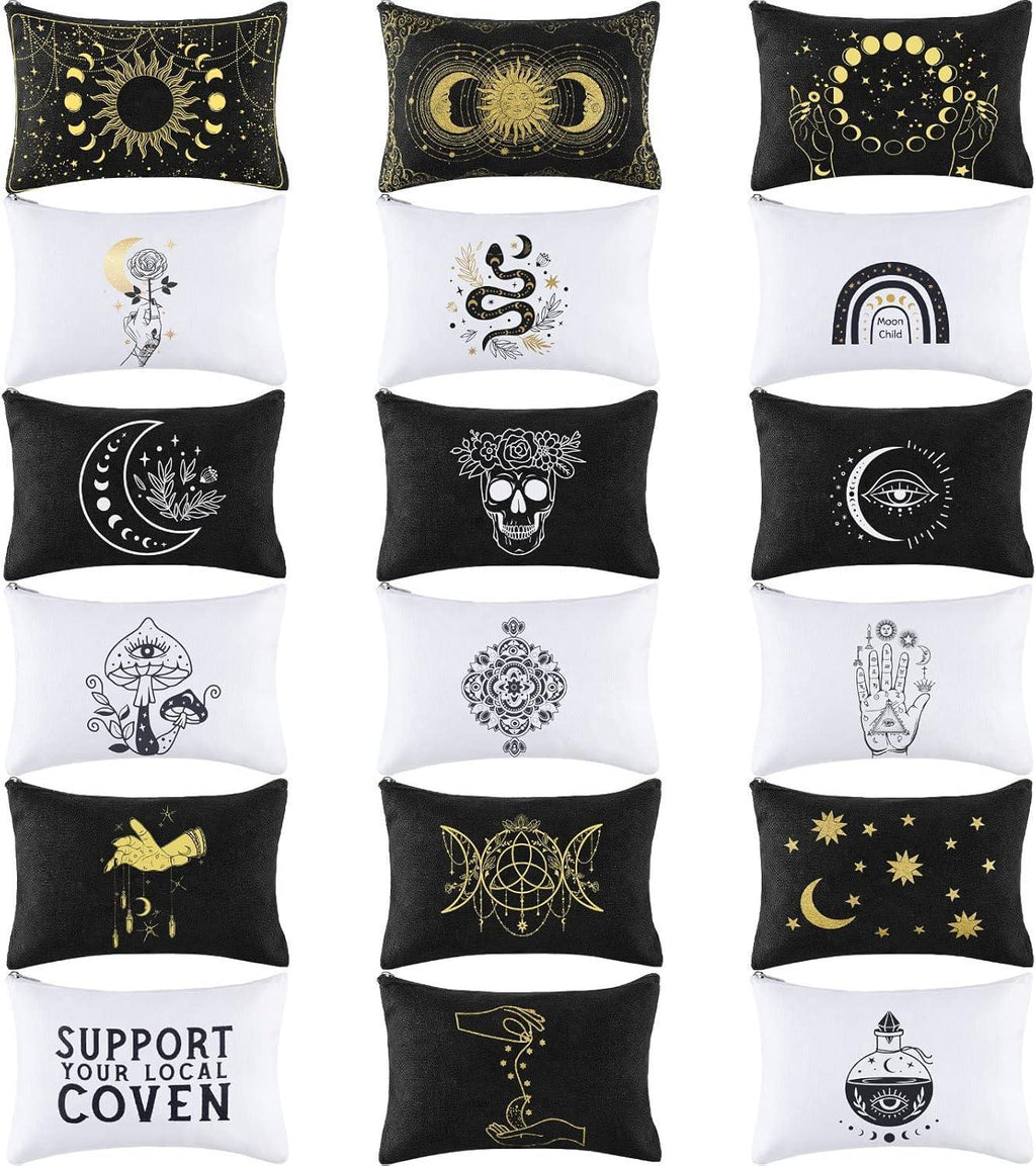 Canvas Makeup Bags