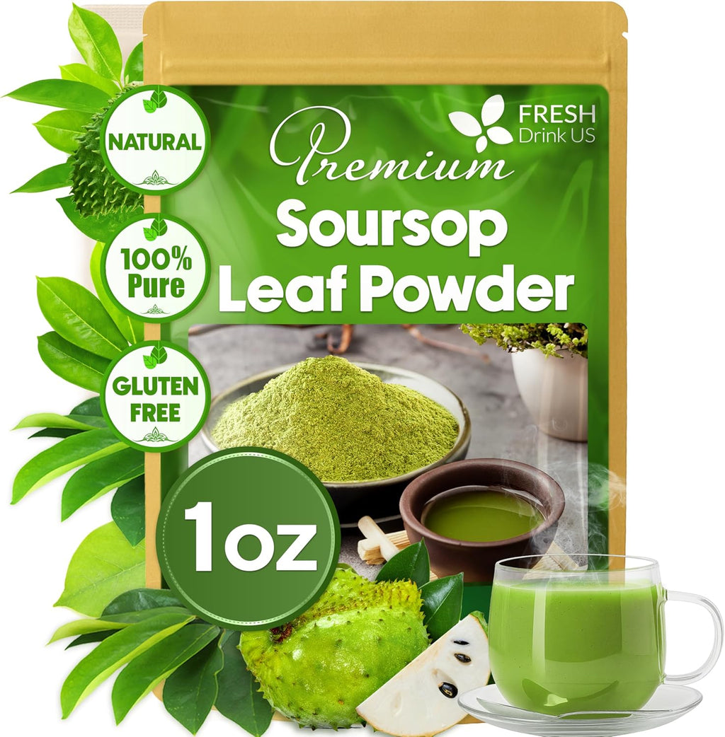 40 Premium Soursop Graviola Leaf Tea Bags, 100% Natural and Pure from Soursop Leaves, Handmade, Made With Natural Materials-Corn Fiber Tea Bag, Sugar/Caffeine/Gluten Free, Hoja Guanabana Tea | Tea | Wiccan Center
