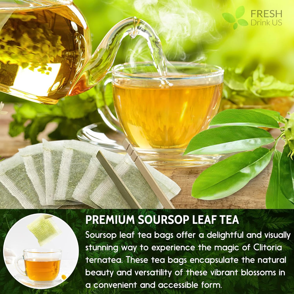 Premium Soursop Leaves Tea bags, Dried Soursop Leaves, Soursop Leaf Powder, Guanabana Leaves Tea, Hoja Guanabana Tea | Tea | Wiccan Center