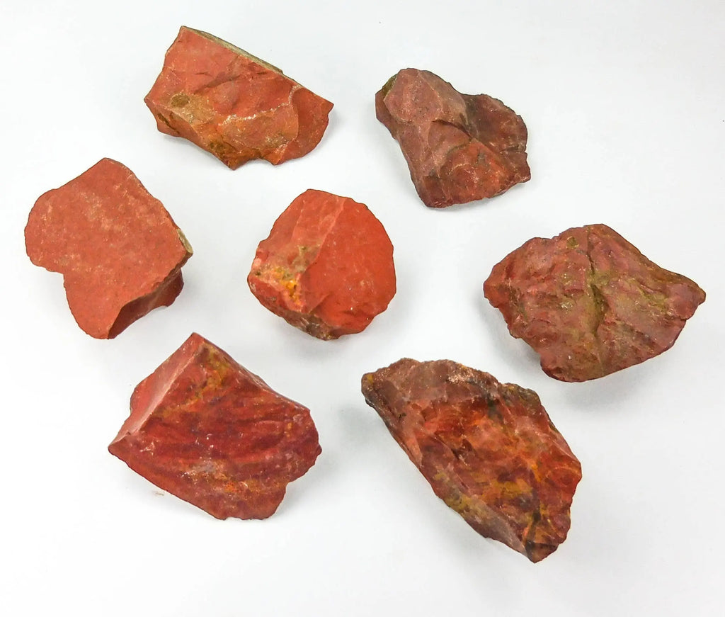 Red Jasper Rough Raw Stones (By The Piece Or Pound) | Home & Living > Home Decor > Home Accents > Rocks & Geodes | Wiccan Center