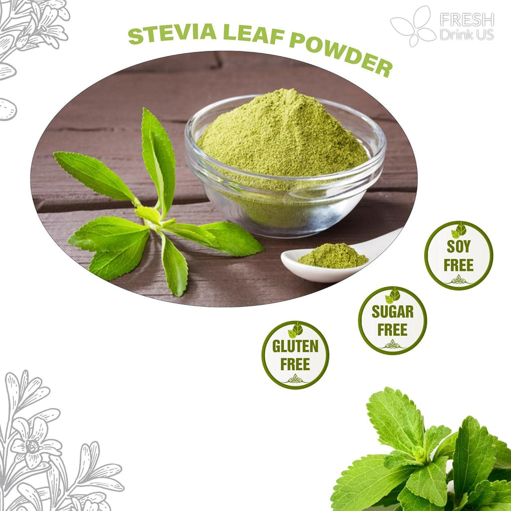 Stevia Leaf, Whole Dried Leaves, Tea Bags, Powder, 100% Natural and Pure from Stevia Leaves. Sugar Substitute for Tea, Coffee. Loose Leaf Stevia Herbal Tea. Zero Calorie Sweetener. No Sugar, No Caffeine, No Gluten, Vegan. | Tea | Wiccan Center