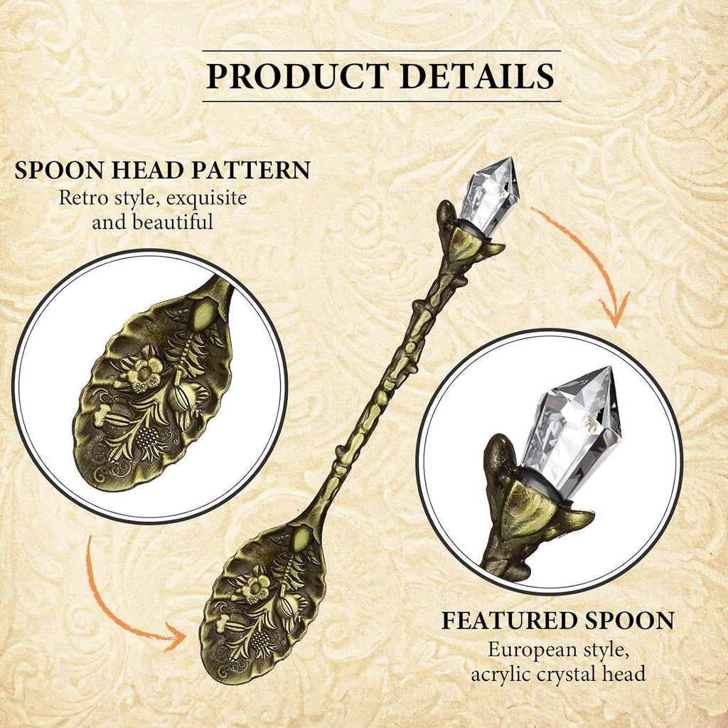 Retro Crystal Spoons