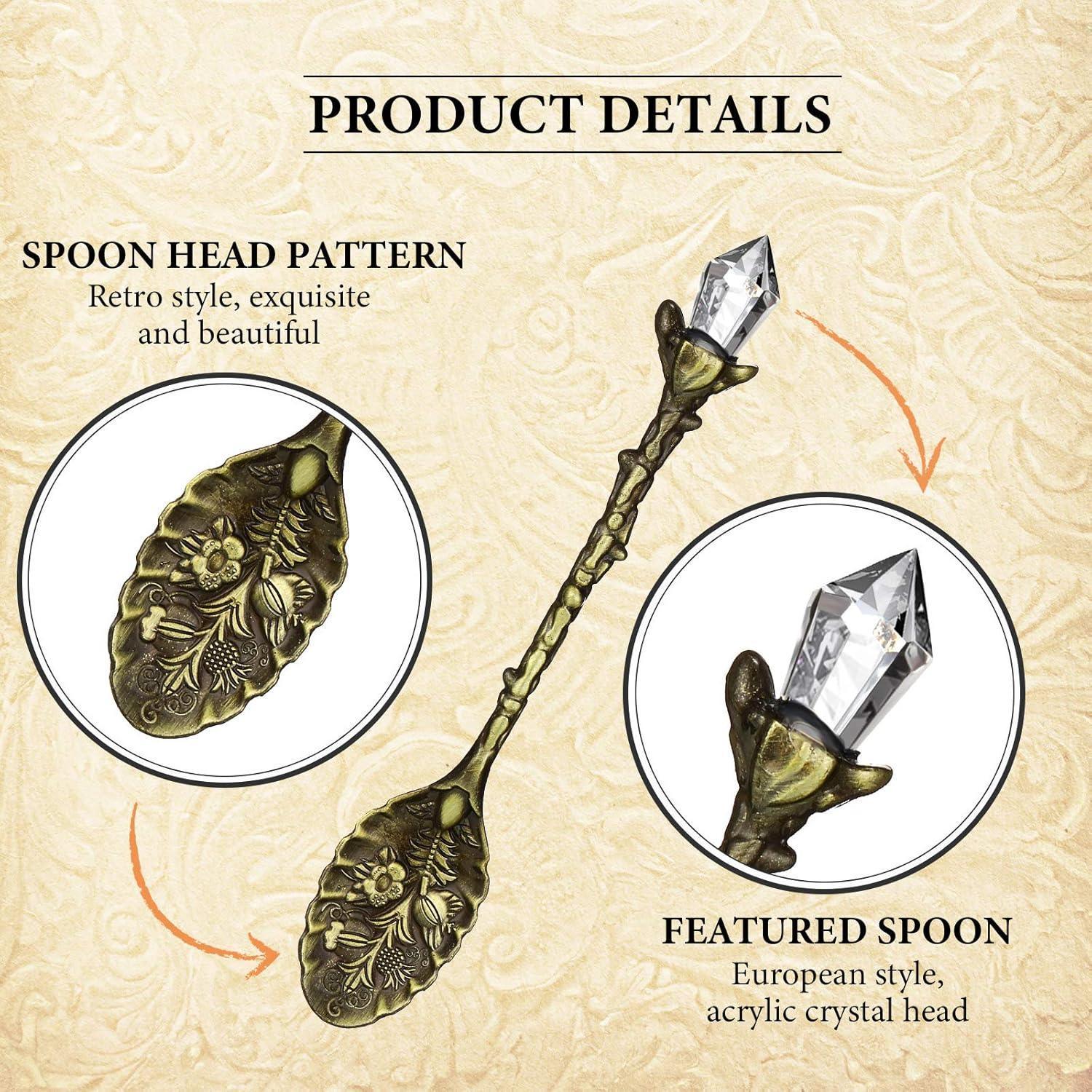 Retro Crystal Spoons