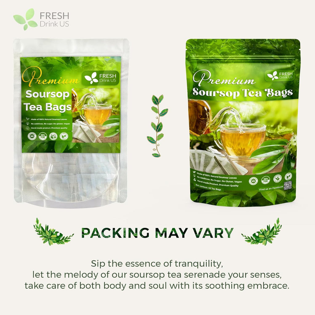 Premium Soursop Leaves Tea bags, Dried Soursop Leaves, Soursop Leaf Powder, Guanabana Leaves Tea, Hoja Guanabana Tea | Tea | Wiccan Center
