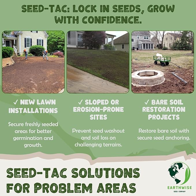 Seed-Tac™: Premium Organic Tackifier - Helps New Seed Succeed™ | | Wiccan Center