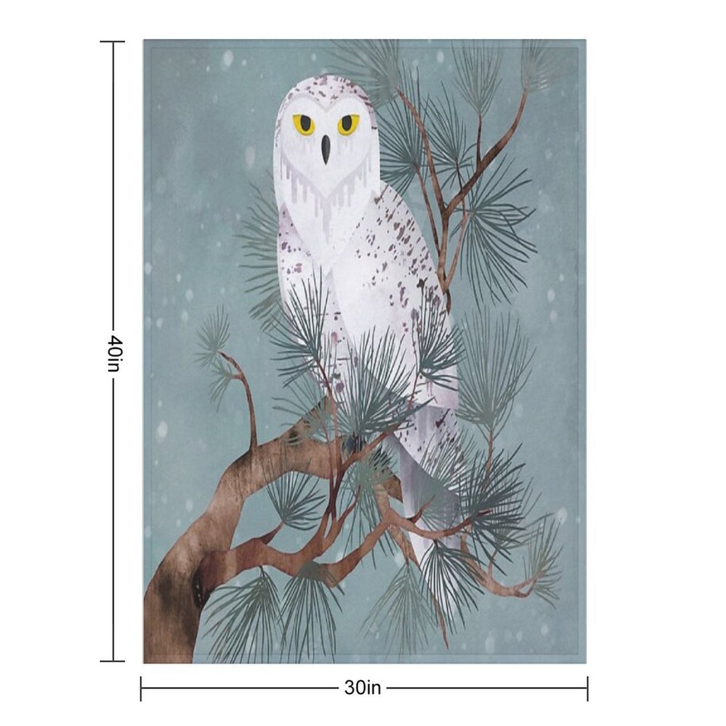 Snowy Throw Blanket | Blankets | Wiccan Center