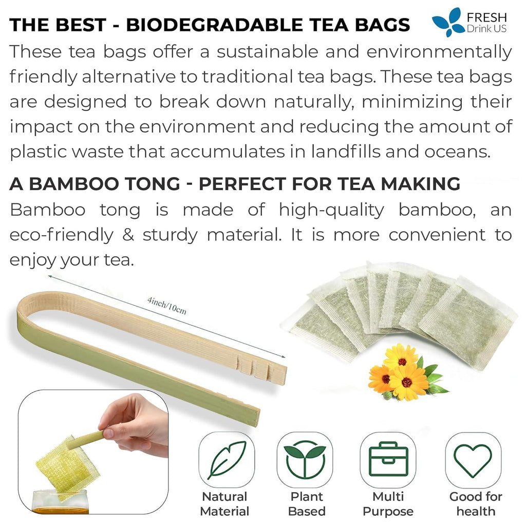 Premium Ginger Tea Bags, 100% Natural & Pure from Ginger Roots, Ginger Tea, Ginger Herbal Tea. Ginger Tea. No Sugar, No Caffeine, No Gluten, Vegan. | Tea | Wiccan Center