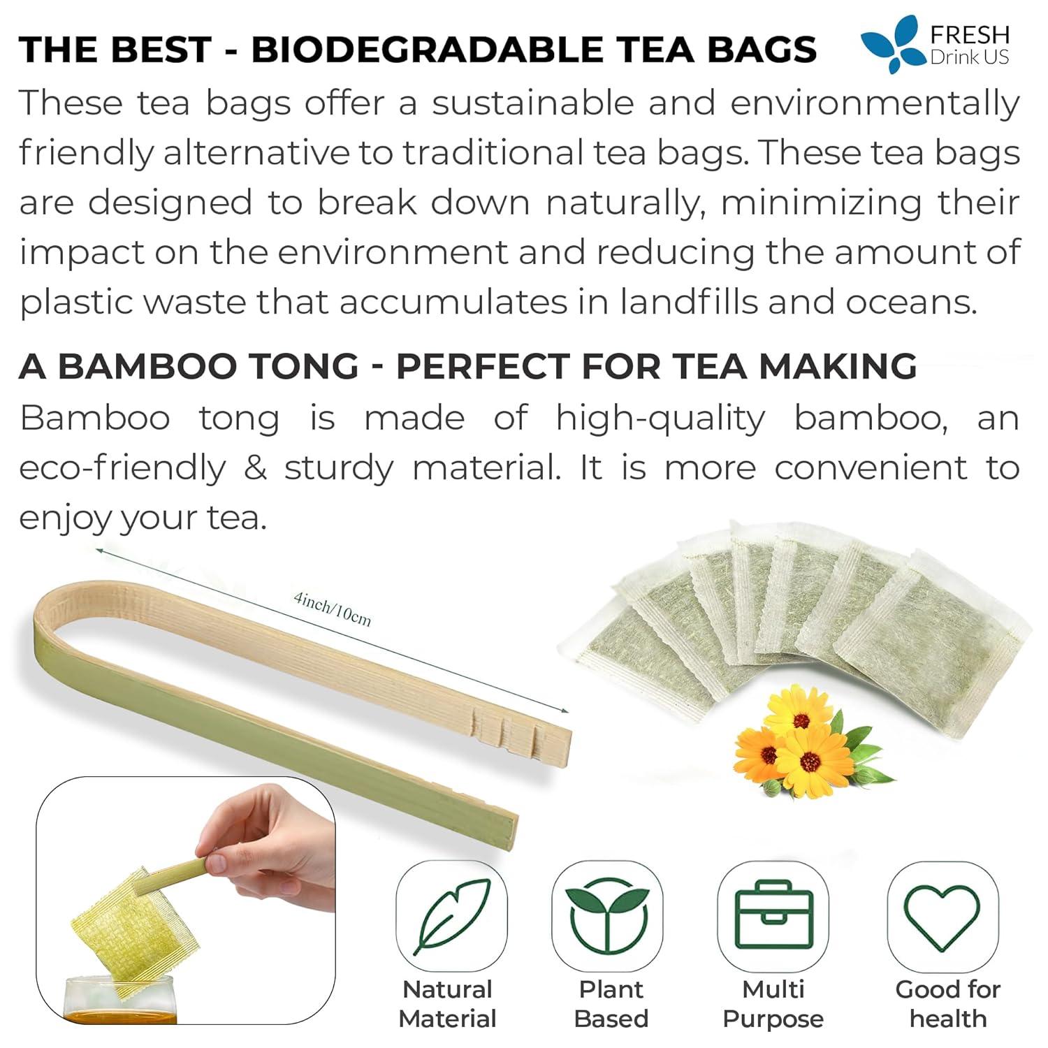 Premium Ginger Tea Bags, 100% Natural & Pure from Ginger Roots, Ginger Tea, Ginger Herbal Tea. Ginger Tea. No Sugar, No Caffeine, No Gluten, Vegan. | Tea | Wiccan Center