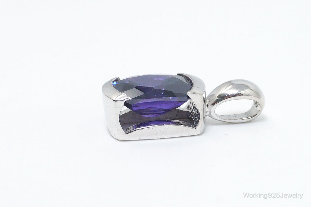 Vintage Amethyst Sterling Silver Necklace Pendant | Jewelry > Necklaces > Pendants | Wiccan Center