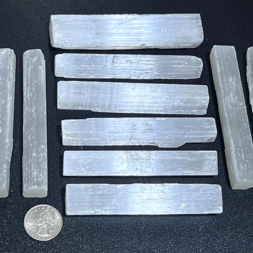 Selenite Crystal Sticks Gemstone Decor Wholesale Supply | Home & Living > Home Decor > Home Accents > Rocks & Geodes | Wiccan Center