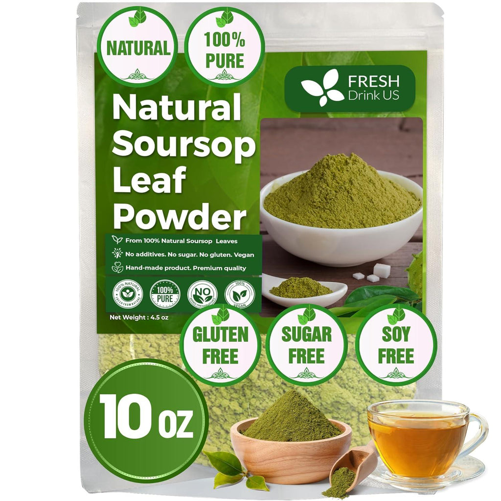 40 Premium Soursop Graviola Leaf Tea Bags, 100% Natural and Pure from Soursop Leaves, Handmade, Made With Natural Materials-Corn Fiber Tea Bag, Sugar/Caffeine/Gluten Free, Hoja Guanabana Tea | Tea | Wiccan Center