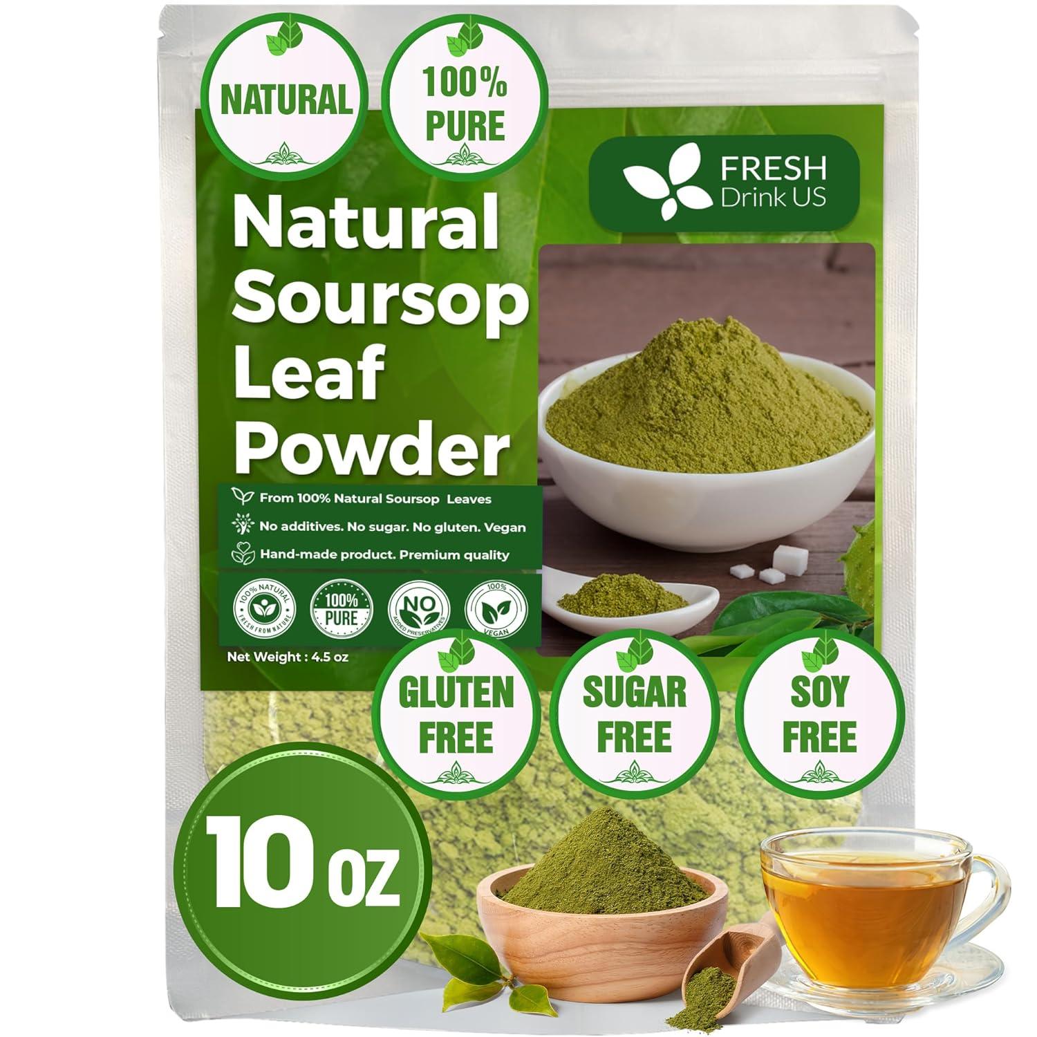40 Premium Soursop Graviola Leaf Tea Bags, 100% Natural and Pure from Soursop Leaves, Handmade, Made With Natural Materials-Corn Fiber Tea Bag, Sugar/Caffeine/Gluten Free, Hoja Guanabana Tea | Tea | Wiccan Center