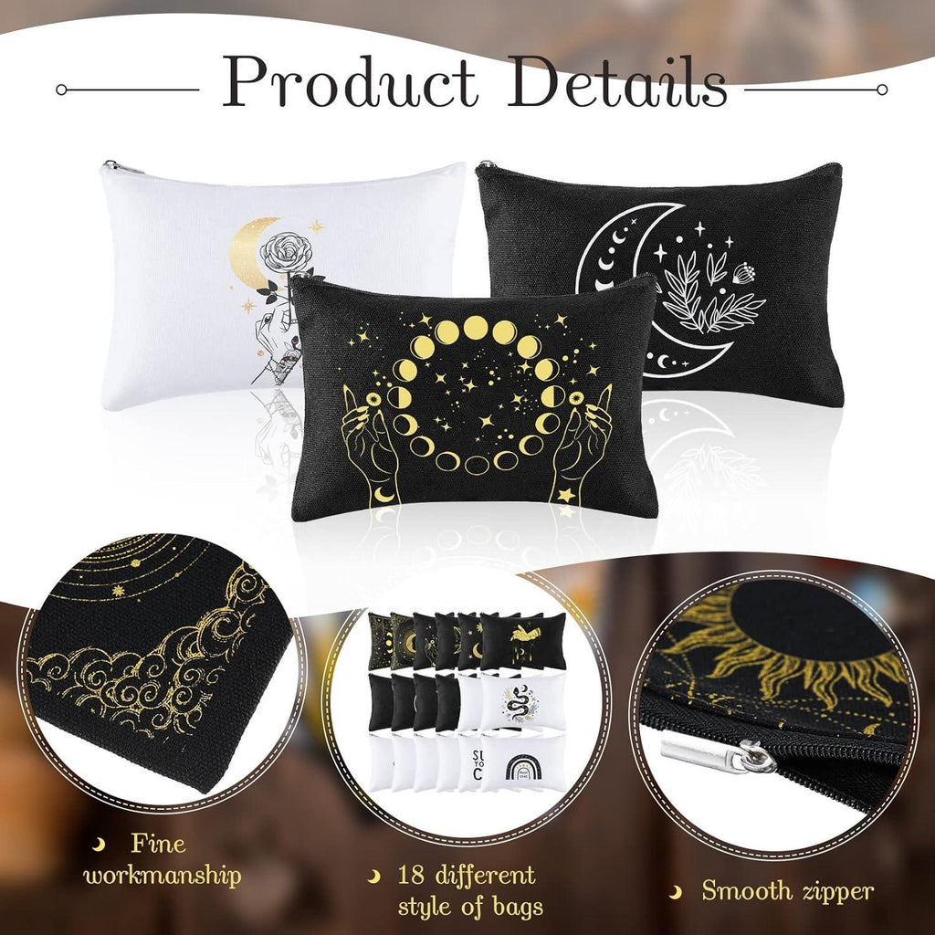 Canvas Makeup Bags