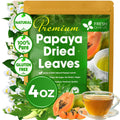 Premium Papaya Dried Leaves, Papaya Loose Leaf Herbal Tea, No Additives, No Caffeine, Vegan | Tea | Wiccan Center