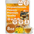 Premium Chrysanthemum Flowers, Chrysanthemum Herbal Tea, No Additives, No Caffeine, Vegan | Tea | Wiccan Center