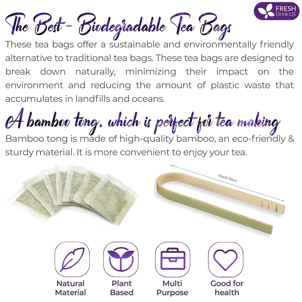Premium Lavender Mint Tea Bags. 100% Natural, Blend of Lavender, Peppermint, Sage and Licorice. | Tea | Wiccan Center