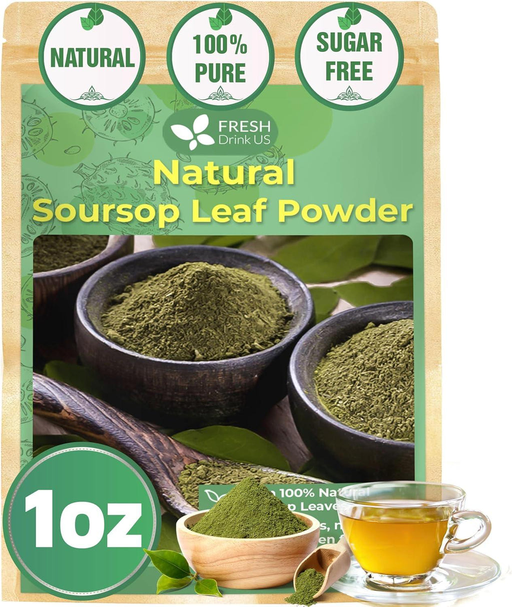 40 Premium Soursop Graviola Leaf Tea Bags, 100% Natural and Pure from Soursop Leaves, Handmade, Made With Natural Materials-Corn Fiber Tea Bag, Sugar/Caffeine/Gluten Free, Hoja Guanabana Tea | Tea | Wiccan Center