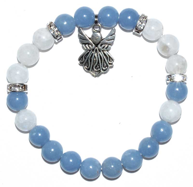 Angelite/RMS Angel bracelet | Jewelry-Bracelet | Wiccan Center