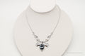 Antique Hematite Sterling Silver Filigree Necklace | Jewelry > Necklaces > Pendants | Wiccan Center