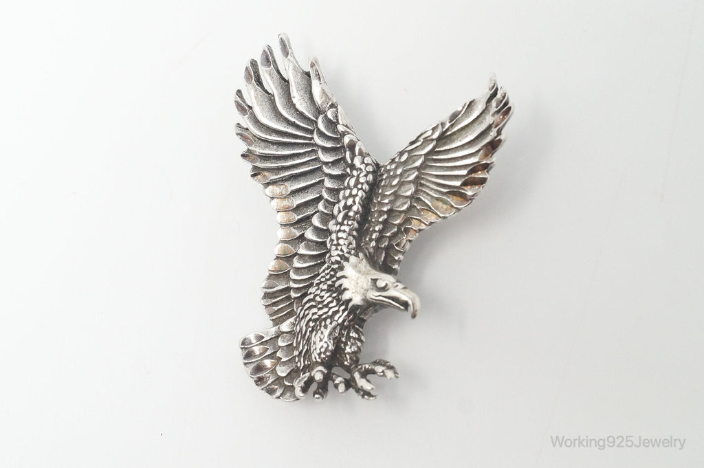 Vintage Native American Shube's Manufacturing Inc Sterling Silver Eagle Pendant | Jewelry > Necklaces > Pendants | Wiccan Center