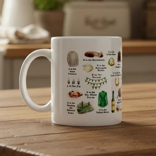 Irish ABC Mug | Mugs | Wiccan Center