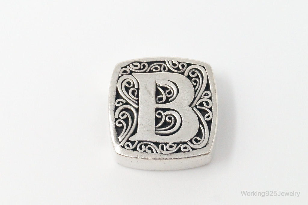 Designer Lori Bonn Initial B Necklace Pendant Charm Sterling Silver | Jewelry > Necklaces > Pendants | Wiccan Center