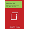 Biblical Essays: Or Exegetical Studies on the Books of Job and Jonah - Paperback | Books | Wiccan Center
