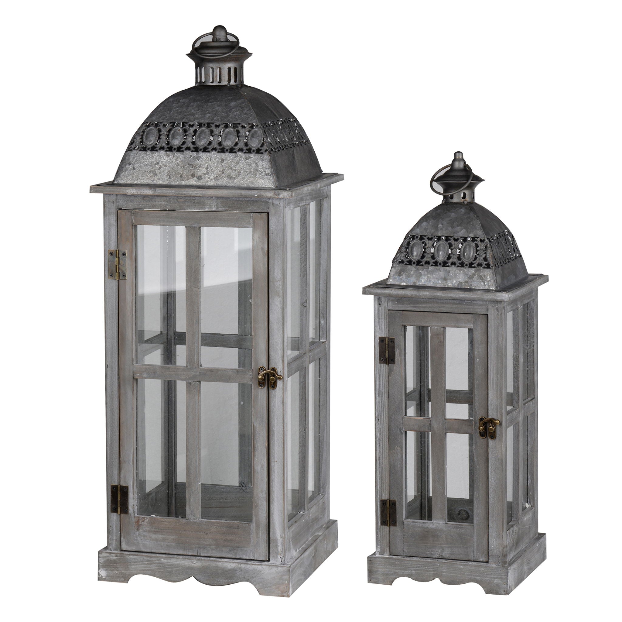 Wooden Candle Lantern Decorative Set for Indoor and Outdoor Use | Lanterns | Wiccan Center