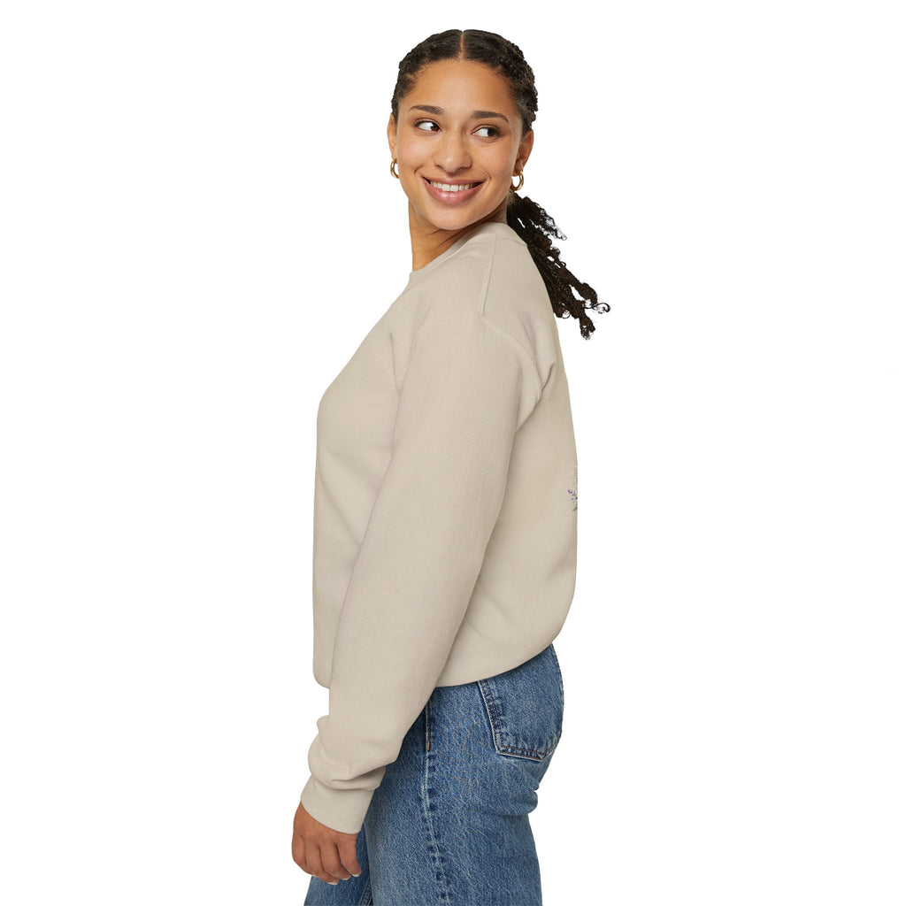 LOVE Crystal Letter Design | Sweatshirt | Wiccan Center