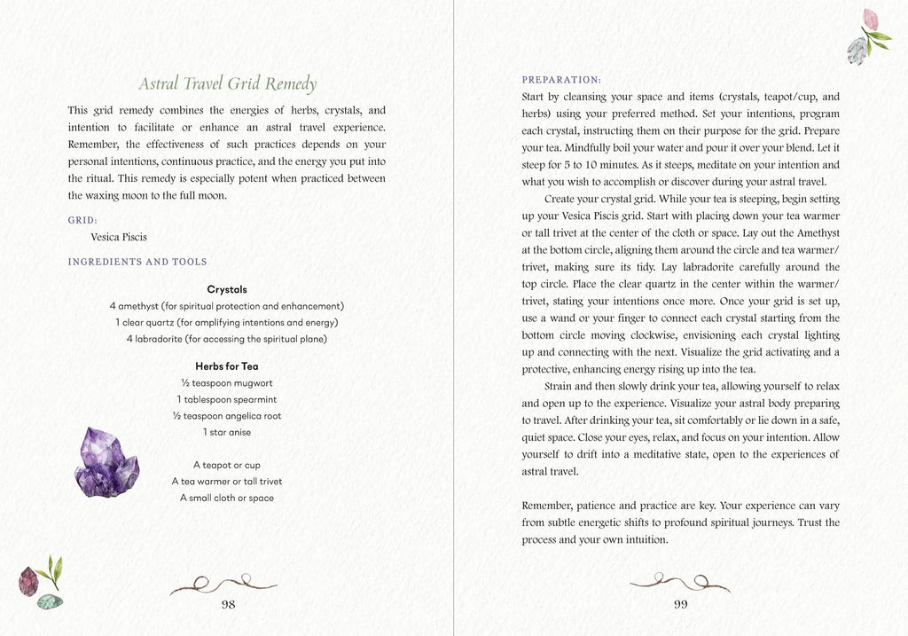 A Tea Witch’s Crystal Brews | Books | Wiccan Center