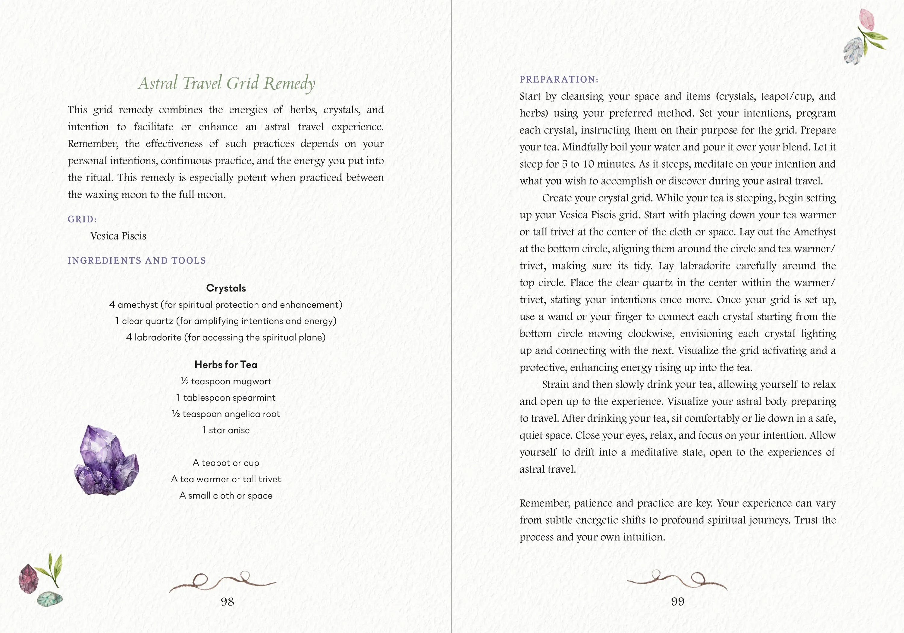 A Tea Witch’s Crystal Brews | Books | Wiccan Center